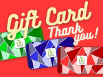 Le nostre Gift Card: grazie di esistere!
